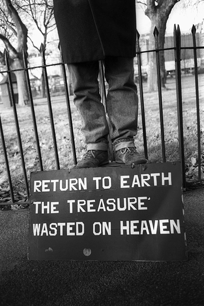 Speakers Corner London  &copy; Nick Chaldakov ' 1991 