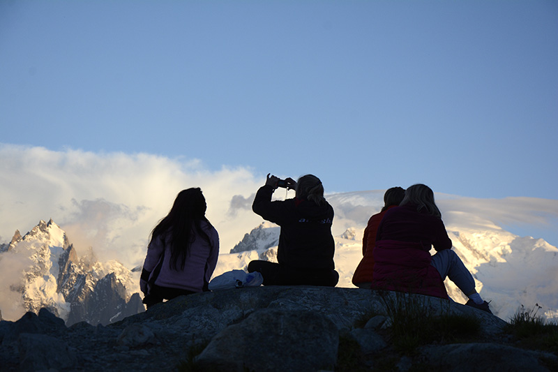 фотография © Красиана Георгиева Обиколката на Монблан 2014 TMB Tour du Mont Blanc